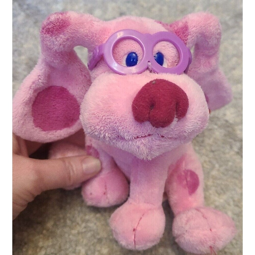 Magenta Ty Plush Beanie Baby Stuffie Blue's Clues Vintage
